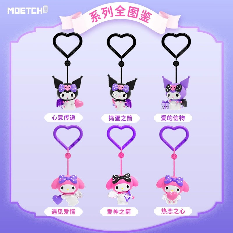 【NEW ARRIVAL】Sanrio Kuromi & Melody Practice Cupid Toy Pendant