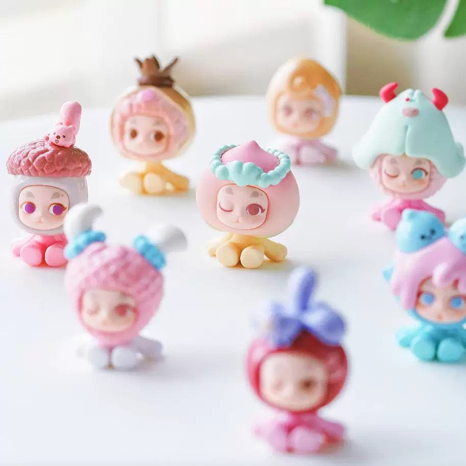 【NEW ARRIVAL】Sweet Fragrant Princess 100% Mini Bean Toy,4 In 1 Box