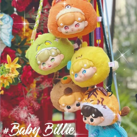 【NEW ARRIVAL】Billie Pajama Plush Doll V1 Big Head Zipper Bag