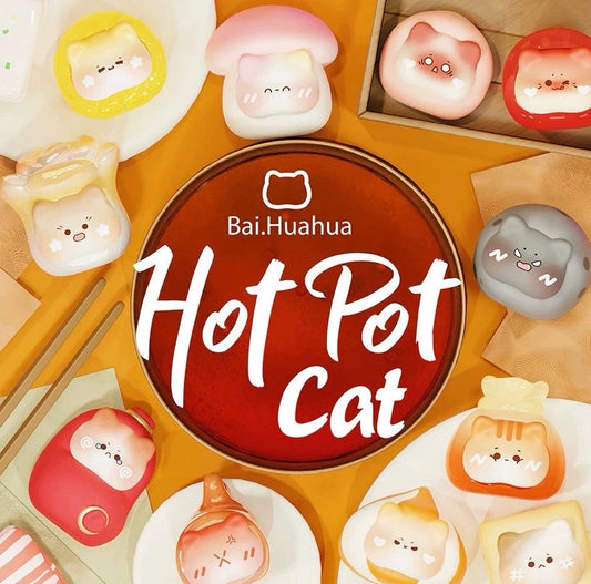 【NEW ARRIVAL】Hotpot Cat Mini Bean Toy,4 In 1 Bag