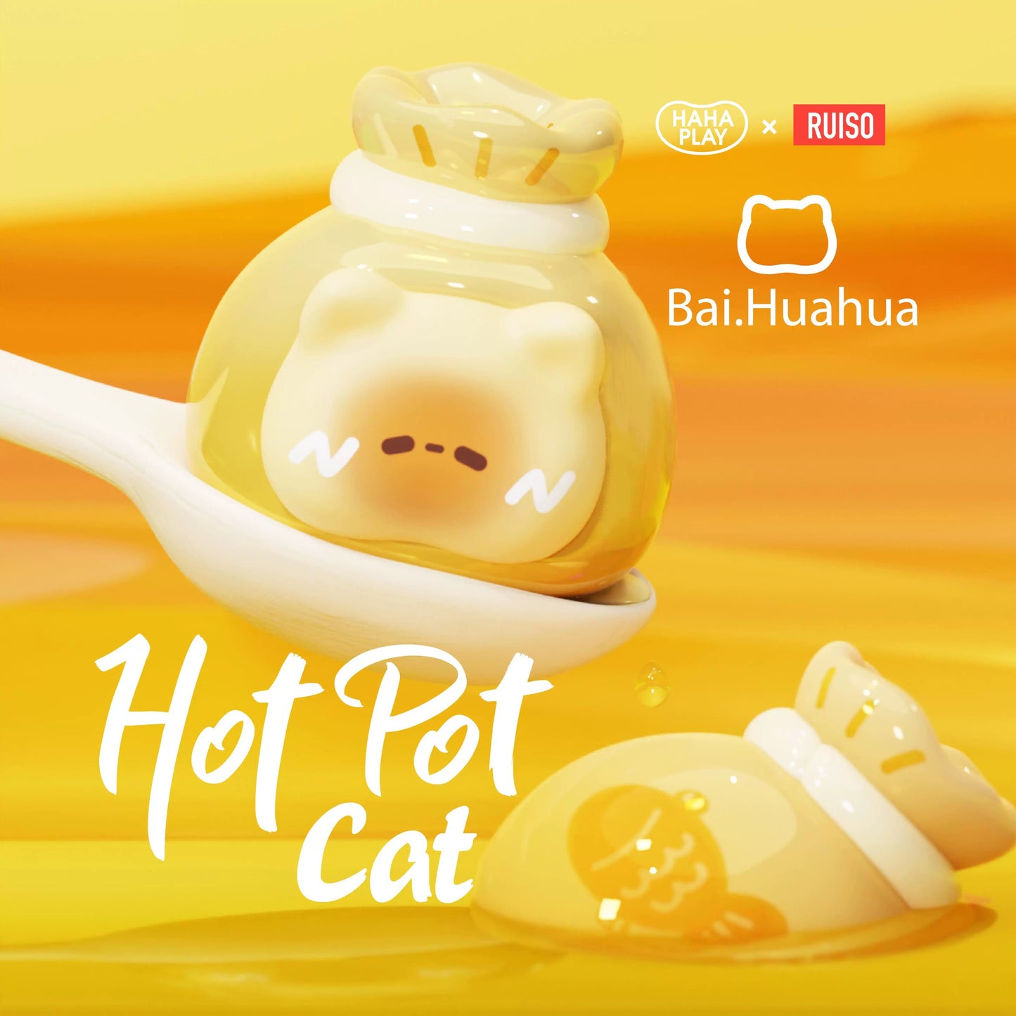 【NEW ARRIVAL】Hotpot Cat Mini Bean Toy,4 In 1 Bag