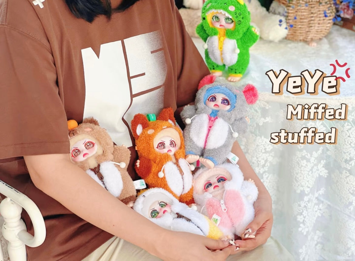 【NEW ARRIVAL】Miffed Yeye Soft Plush Doll