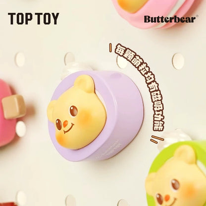 【NEW ARRIVAL】Butterbear Afternoon Tea Mini Bean magnet Toy,3 In 1 Bag