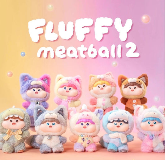 【NEW ARRIVAL】Fluffy Meatball Series 2 Plush Doll