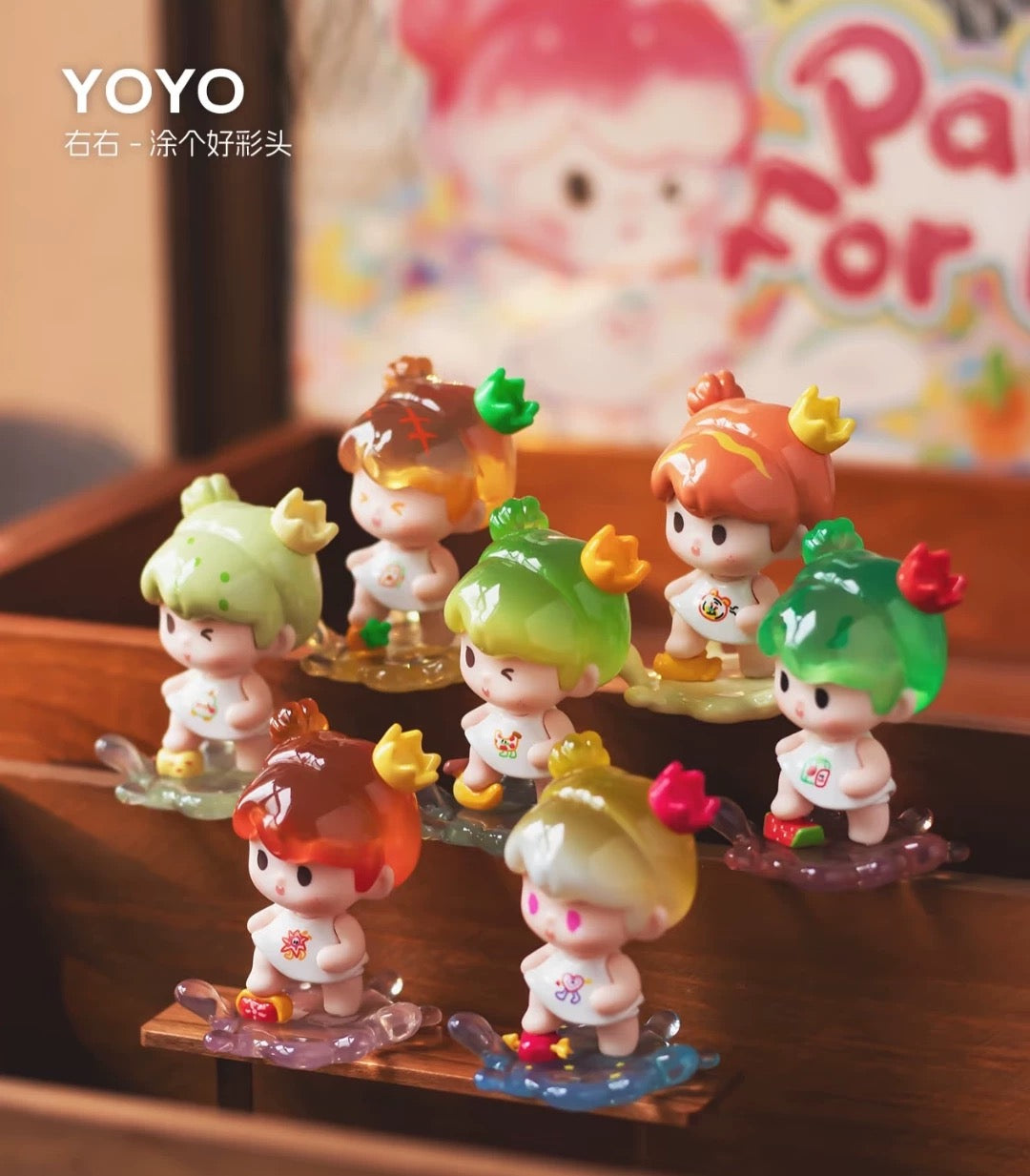 【NEW ARRIVAL】YOYO Paint For Luck Mini Bean Toy