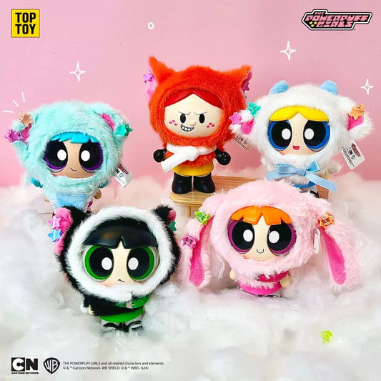 【NEW ARRIVAL】Powerpuff Girls Animal Cape Plush Doll