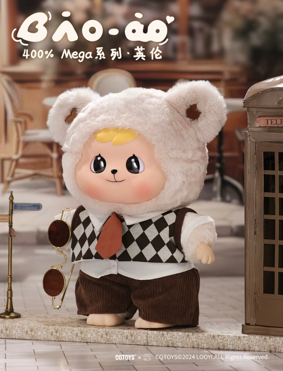 【NEW ARRIVAL】Bao-ao Mega 400% British Style Plush Doll