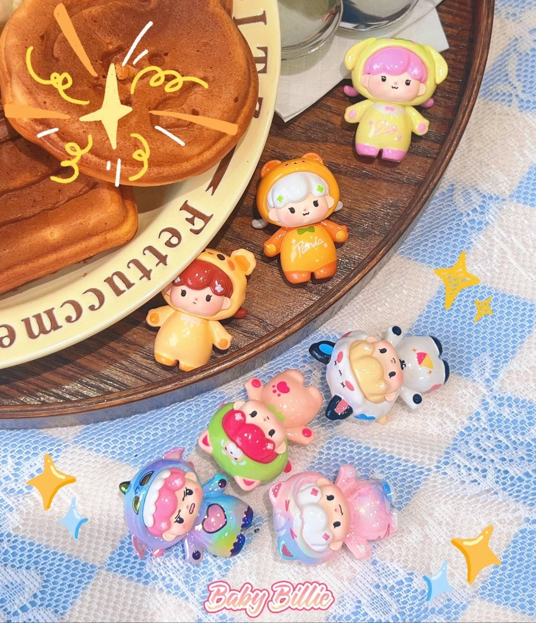 【NEW ARRIVAL】Baby Billie Pajama Colorful Candy Party Mini Bean V2 Toy