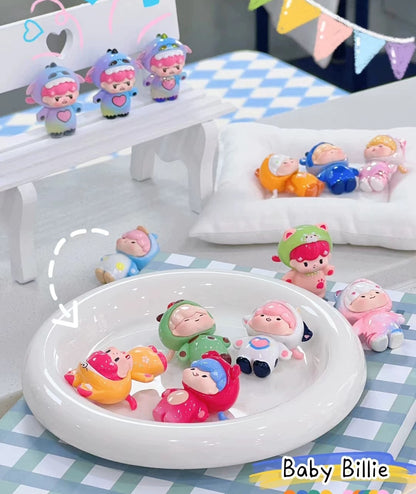 【NEW ARRIVAL】Baby Billie Pajama Colorful Candy Party Mini Bean V2 Toy