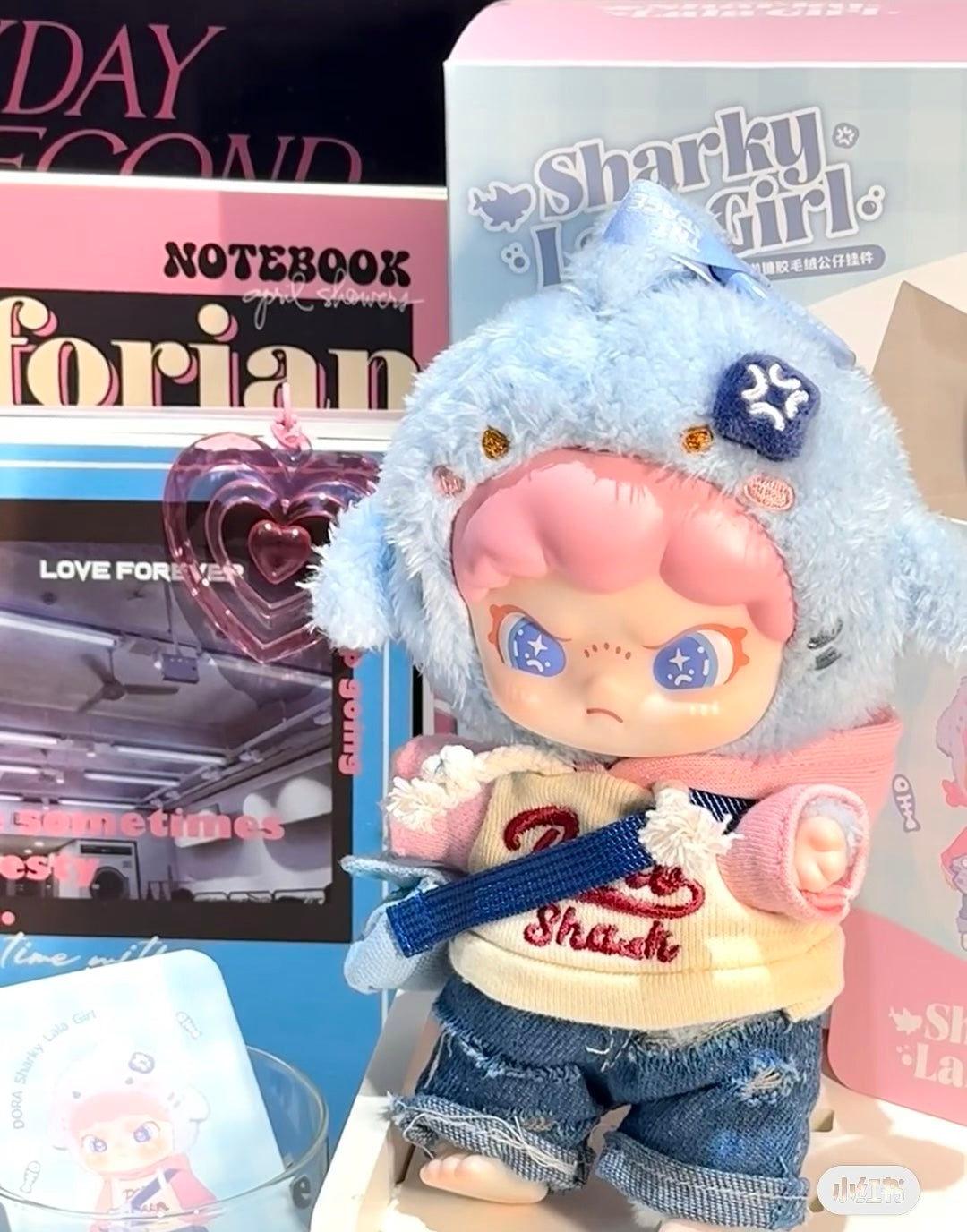 【NEW ARRIVAL】Dora Sharky Lala Girl Plush Doll