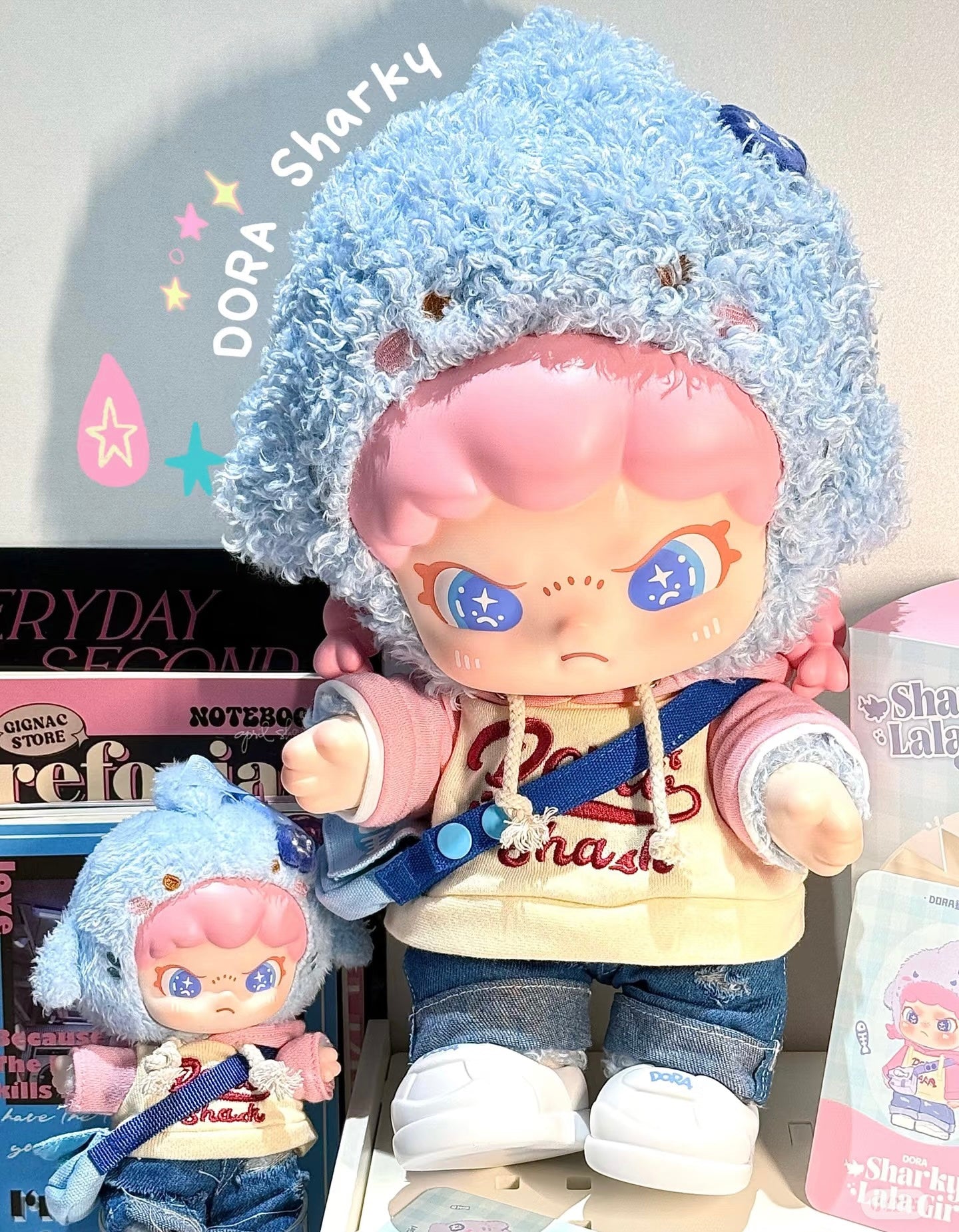 【NEW ARRIVAL】Dora Sharky Lala Girl Plush Doll