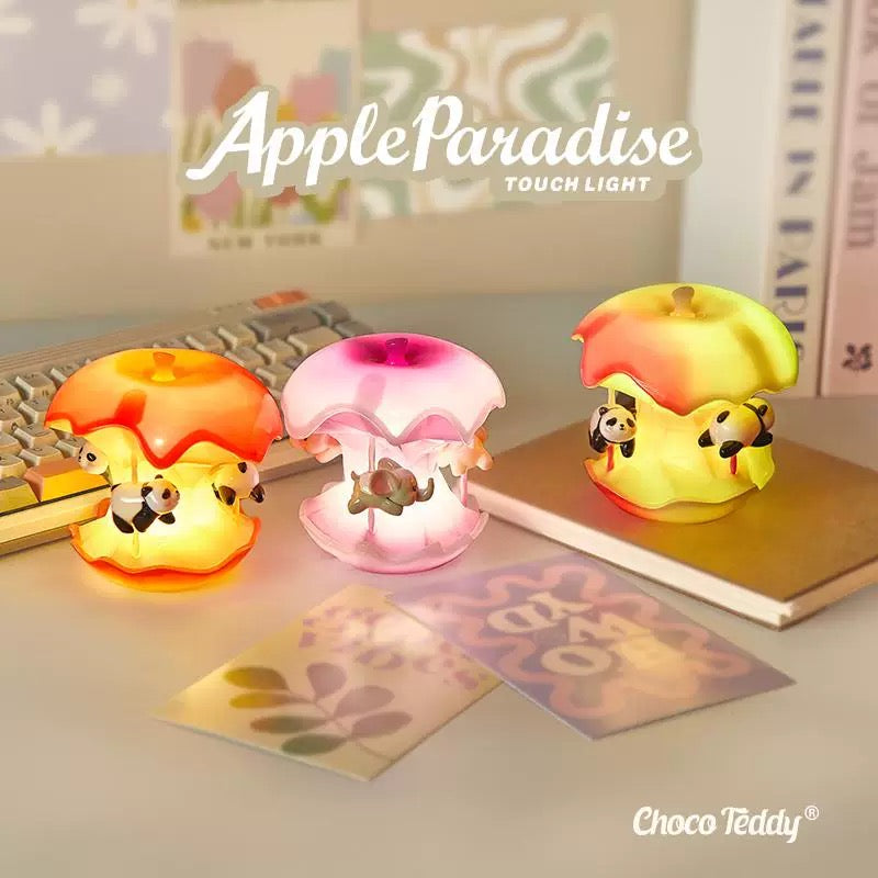 【NEW ARRVAL】Choco Teddy Apple Paradise Touch Light Toy