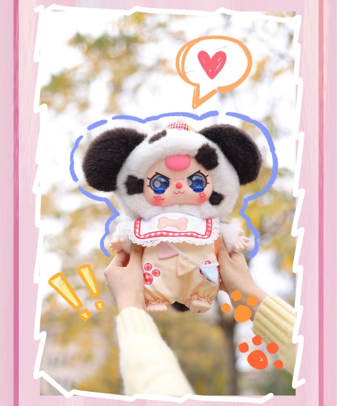 【NEW ARRIVAL】Baby 3 400% V2 Plush Doll