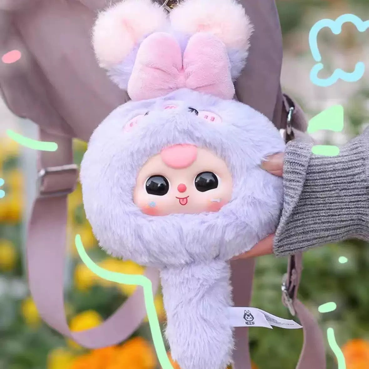 【NEW ARRIVAL】Baby 3 Magic Mirror Plush Doll