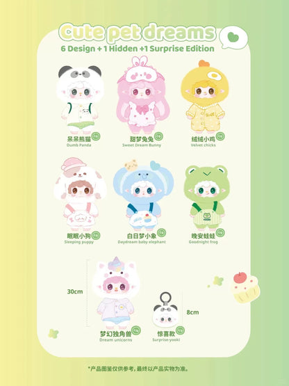 【NEW ARRIVAL】Yooki Cute Pet Dreams 400% Plush Doll