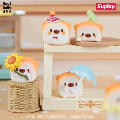 【NEW ARRIVAL】Bread Dog Mini Bean Toy,5 In 1 Bag