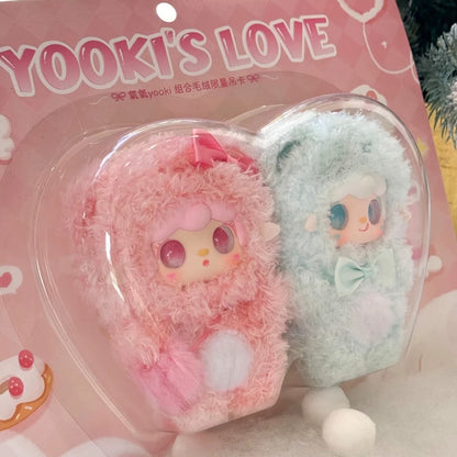 【NEW ARRIVAL】Yooki's Love Valentine's Day Hanging Card Plus Doll,2PCS