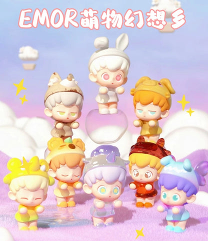 【NEW ARRIVAL】EMOR Cute Fantasy Town Mini Bean Toy,2 boxes