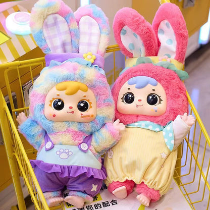 【NEW ARRIVAL】Samuel Little Bear And Little Bunny's Happy Picnic 400% V2 Plush Doll