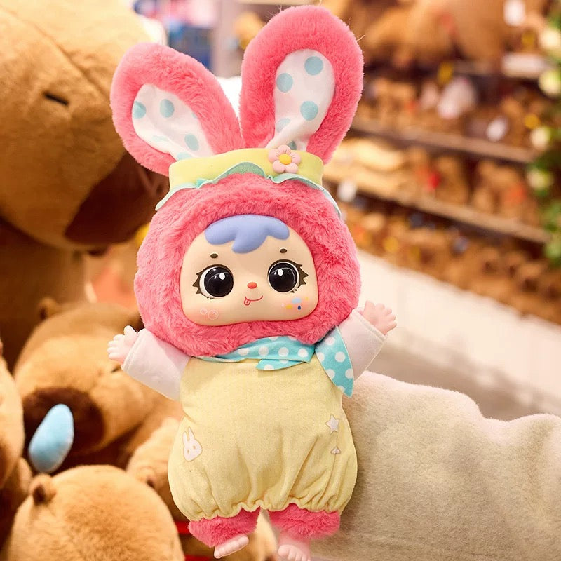 【NEW ARRIVAL】Samuel Little Bear And Little Bunny's Happy Picnic 400% V2 Plush Doll