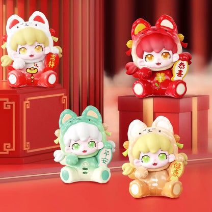 【NEW ARRIVAL】Manchao Mike Lucky Cat Mini Bean Toy