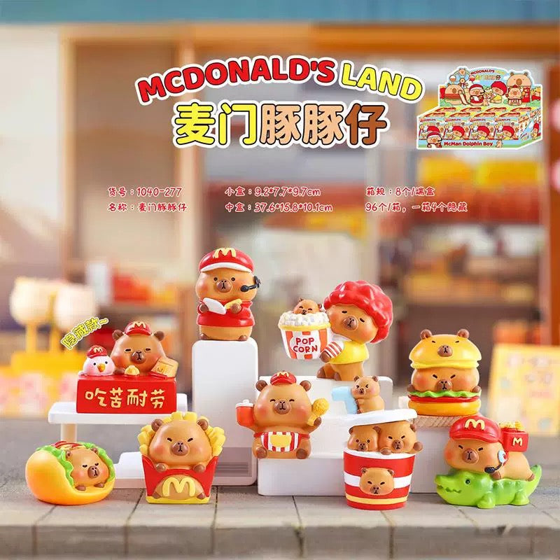 【NEW ARRIVAL】Mcdonald's Land Capybara Boy Toy