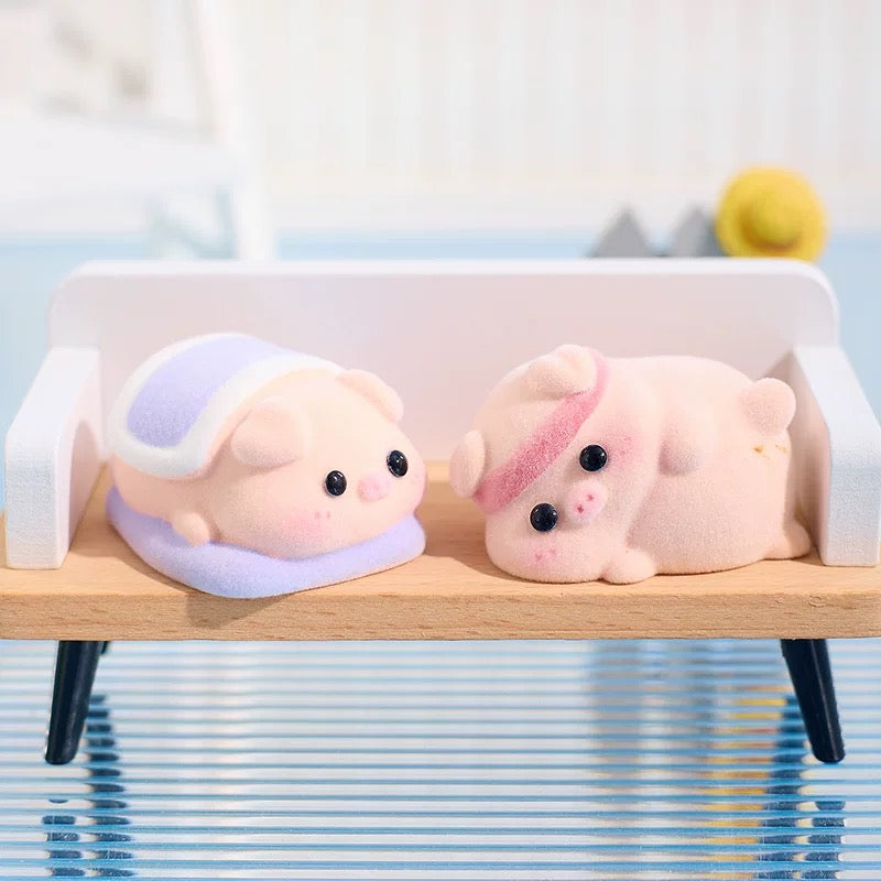 【NEW ARRIVAL】DUDU piggy daily life Fuzzy mini bean Toy