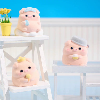 【NEW ARRIVAL】DUDU piggy daily life Fuzzy mini bean Toy