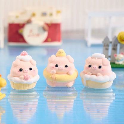 【NEW ARRIVAL】DUDU piggy daily life Fuzzy mini bean Toy