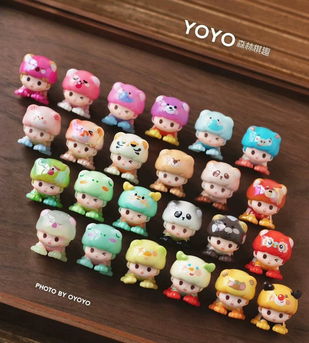 【September Promotion】YOYO Forest Animal Chess Mini Bean Toy,4 in 1 bag