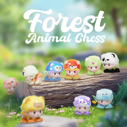 【September Promotion】YOYO Forest Animal Chess Mini Bean Toy,4 in 1 bag