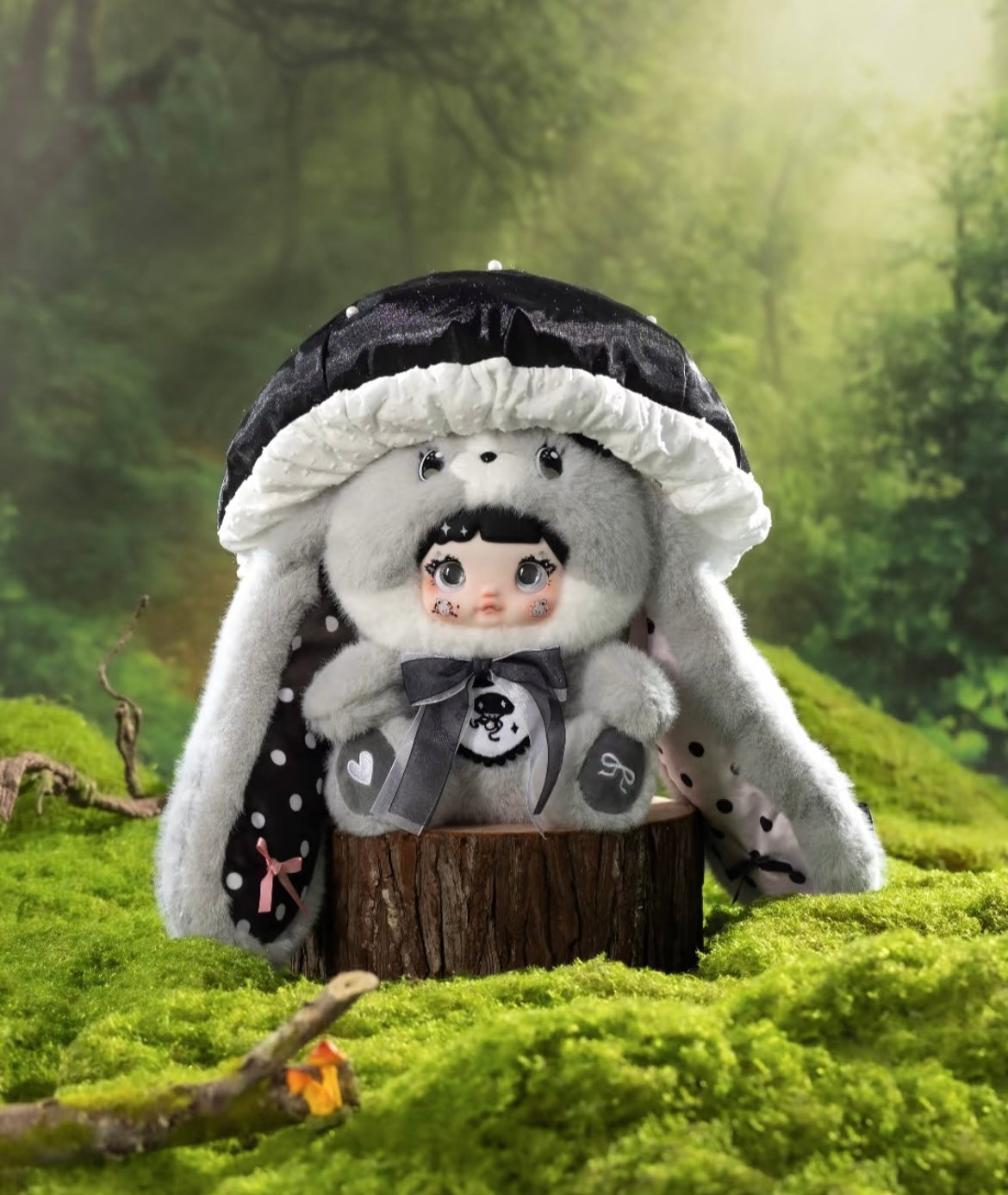 【NEW ARRIVAL】Nommi 400% V2 Mushroom Hat Plush Doll