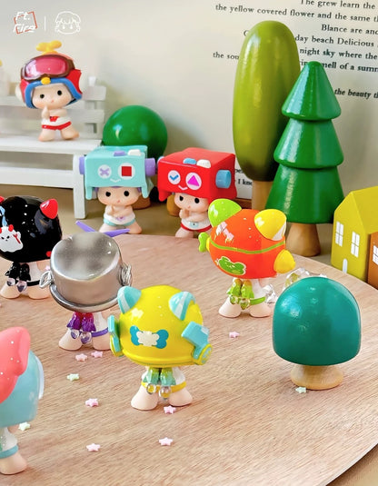 【NEW ARRIVAL】Zozo Future Mech Mini Bean Toy,2 boxes