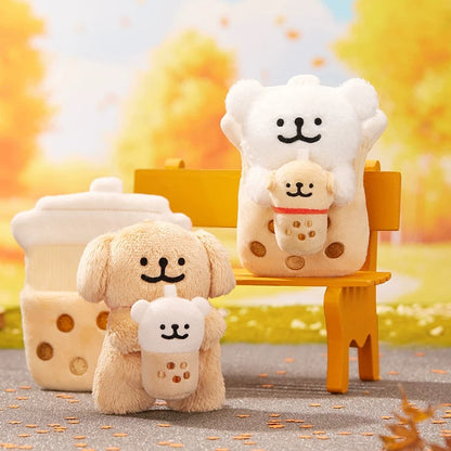 Maltese Packed With Good Luck Plush Doll