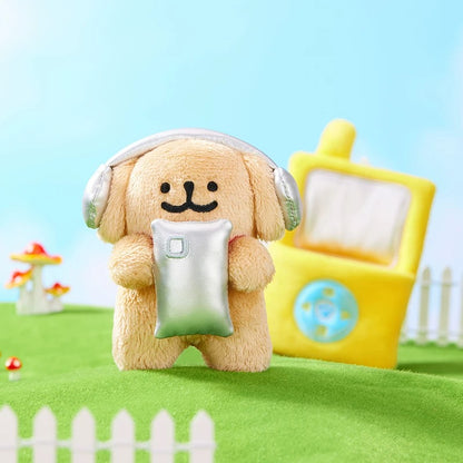 Maltese Packed With Good Luck Plush Doll