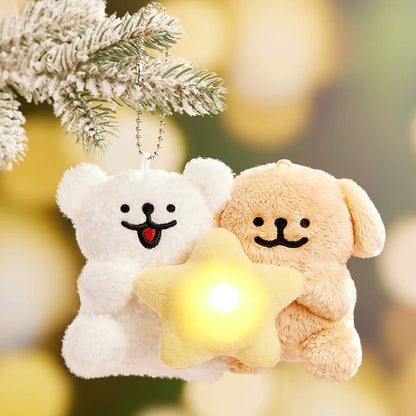 Maltese Packed With Good Luck Plush Doll