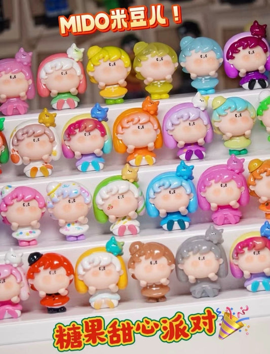【NEW ARRIVAL】Mido Dessert Series Mini Bean Toy,5 In 1 Bag
