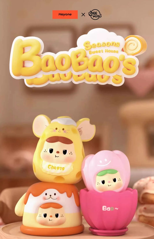 【NEW ARRIVAL】BaoBao’s Seasons Sweet House Squeeze Toy
