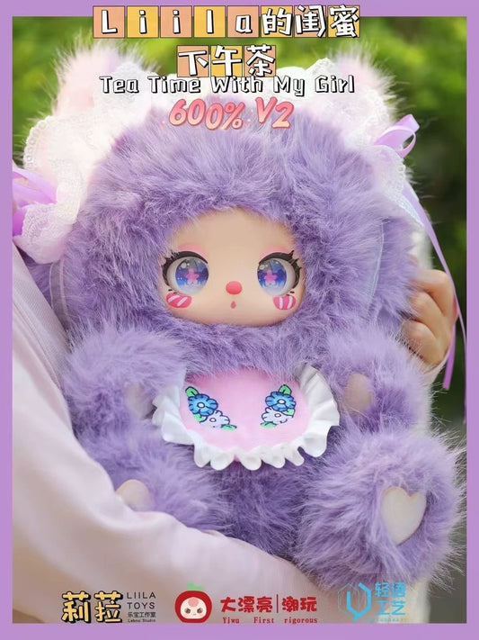 【September Promotion】Liila 600% V2 Tea Time With My Girl Plush Doll