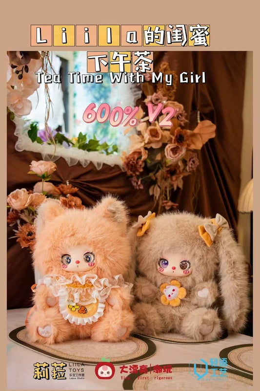 【NEW ARRIVAL】Liila 600% V2 Tea Time With My Girl Plush Doll