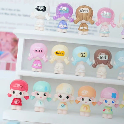 【NEW ARRIVAL】Daodao Mood Workshop Mini Bean Toy,5 In 1 Bag,LIMITED SERIES