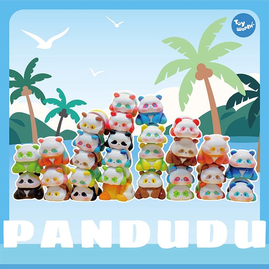 PANDUDU Magnetic Jenga Summer Colors Mini Bean Toy,3 In 1 Bag