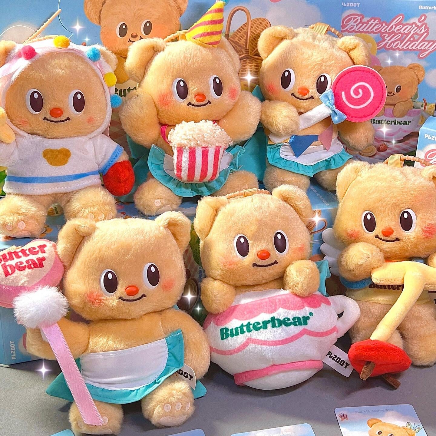【NEW ARRIVAL】Butterbear’s Holiday Plush Doll
