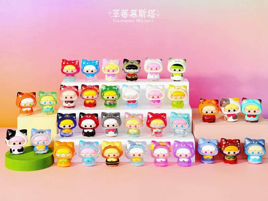 Momoka Forest Fairy Tale Town Mini Bean Toy,4 boxes