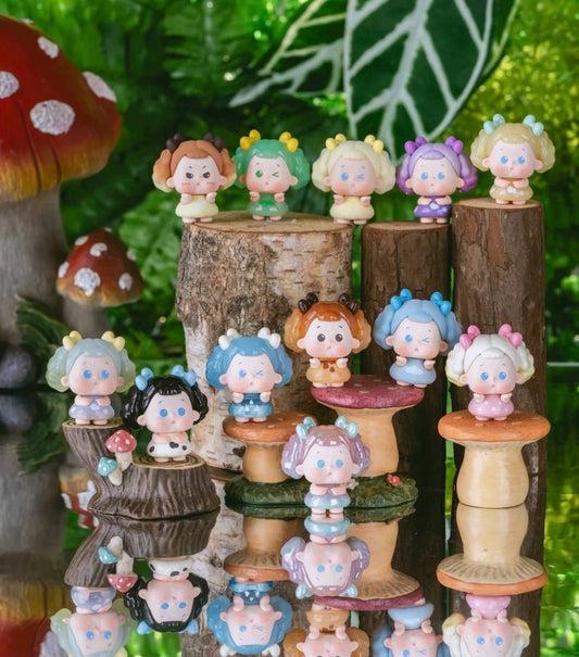 【NEW ARRIVAL】JOJOY Mushroom Mini Bean Toy,5 In 1 Bag