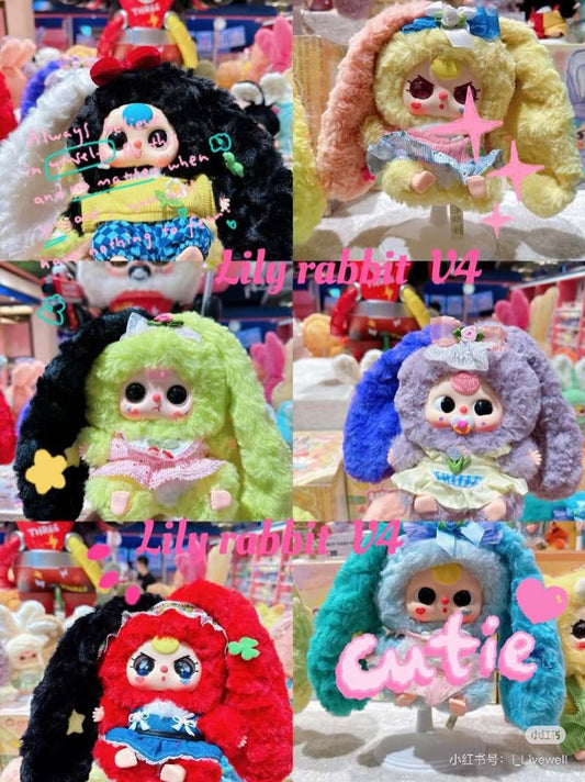 【NEW ARRIVAL-RESTOCK】Baby 3 Lily Rabbit Town V4 Plush Doll