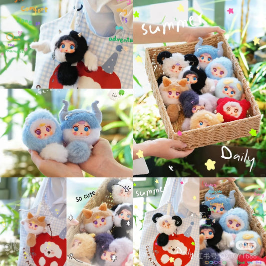 【NEW ARRIVAL】MM Milk Candy Zodiac Signs Plush Doll,2 boxes