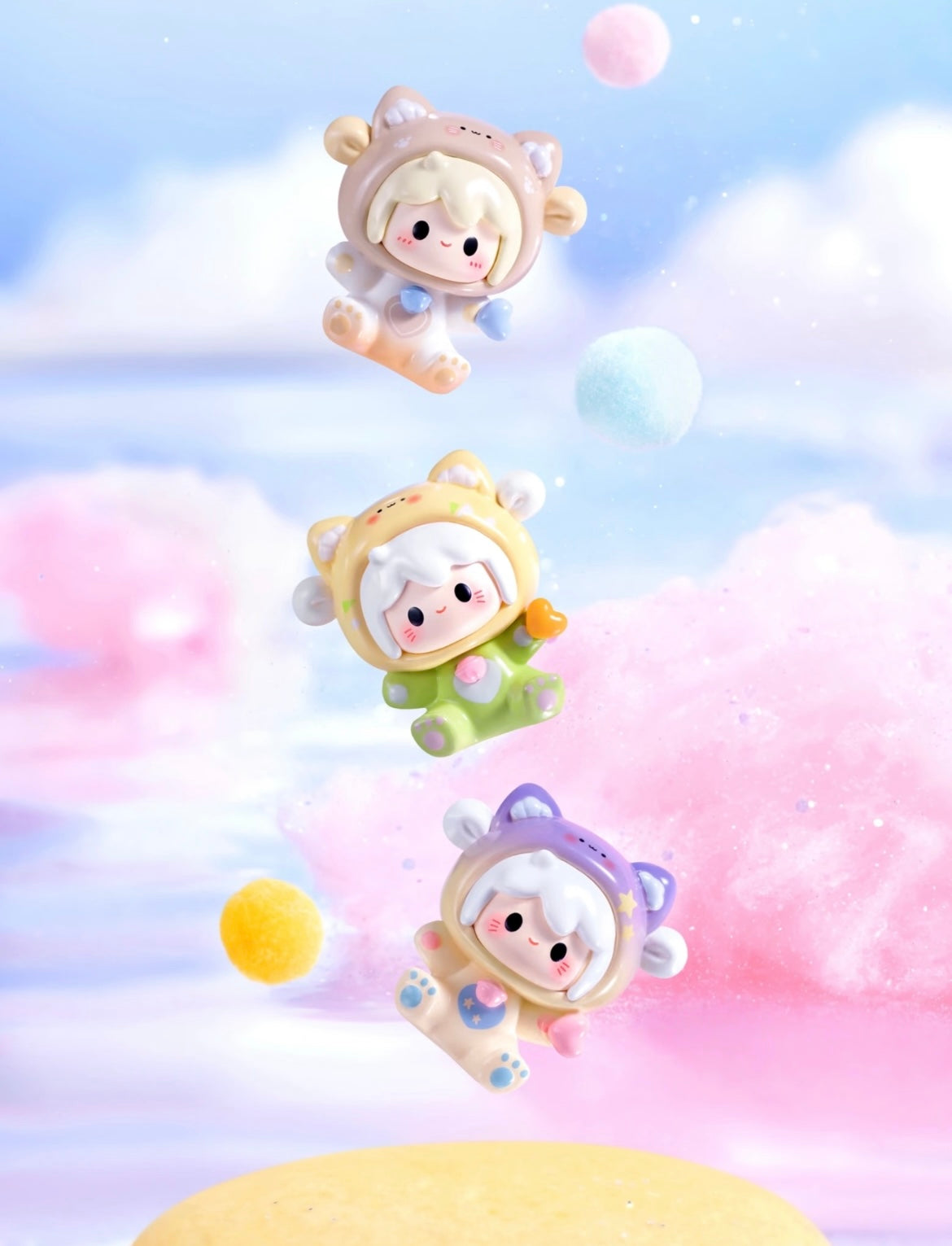 【NEW ARRIVAL-RESTOCK】UU&Meow's Travel Mini Bean Toy,5 In 1 Bag