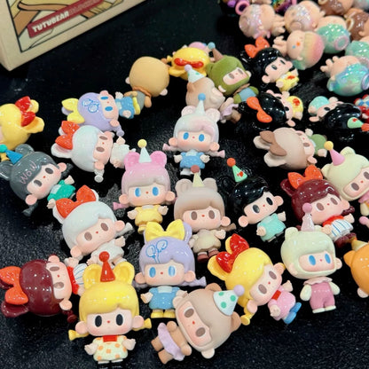 【NEW ARRIVAL】Tutu Bear's Wonderland Mini Bean Toy,5 In 1 Bag