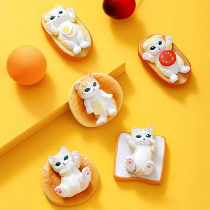 【NEW ARRIVAL】Mofusand Cute Baby Fat Series Mini Bean Toy,4 In 1 Bag